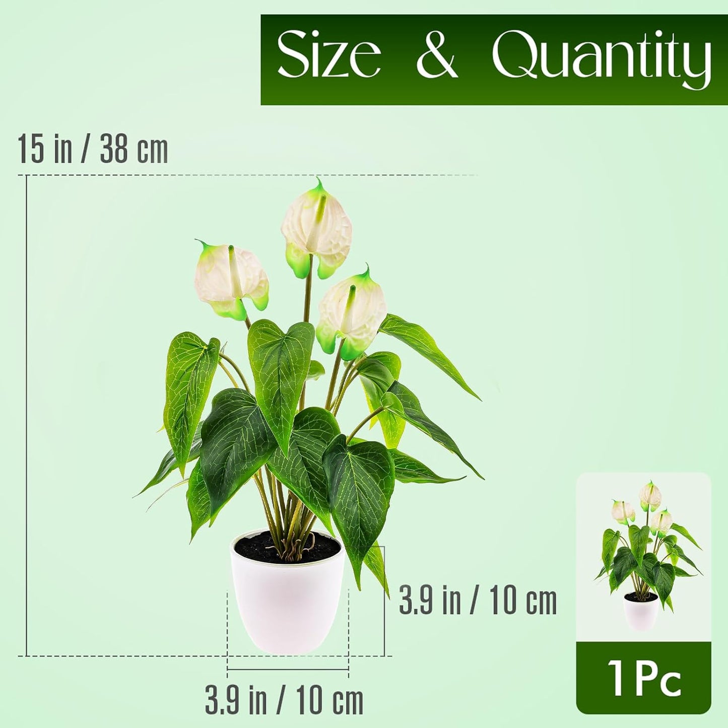 Artificial Flower Plants 16 Inch Pink Calla Lily Small Fake Potted | Faux Plant Indoor Peace Lily in pot Realistic Silk Flower Home Living Room Office Outdoor Bathroom Table Decor