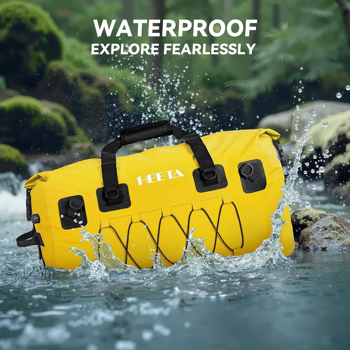 Waterproof Duffel Bag Travel Motorcycle Dry Bag Backpack 60L/80L/110L