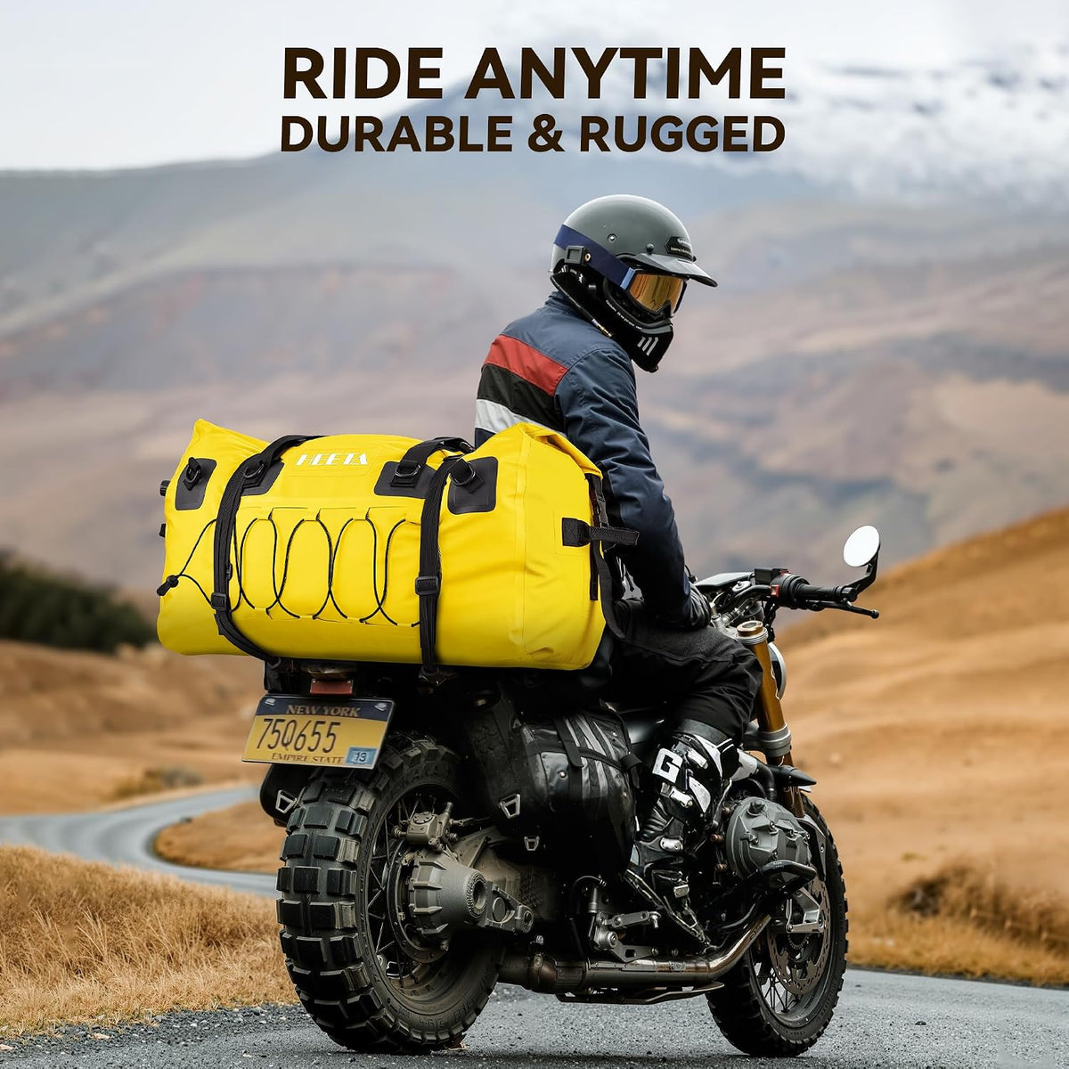 Waterproof Duffel Bag Travel Motorcycle Dry Bag Backpack 60L/80L/110L