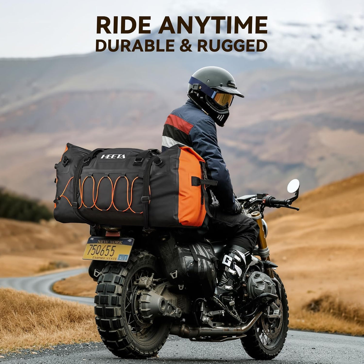 Waterproof Duffel Bag Travel Motorcycle Dry Bag Backpack 60L/80L/110L
