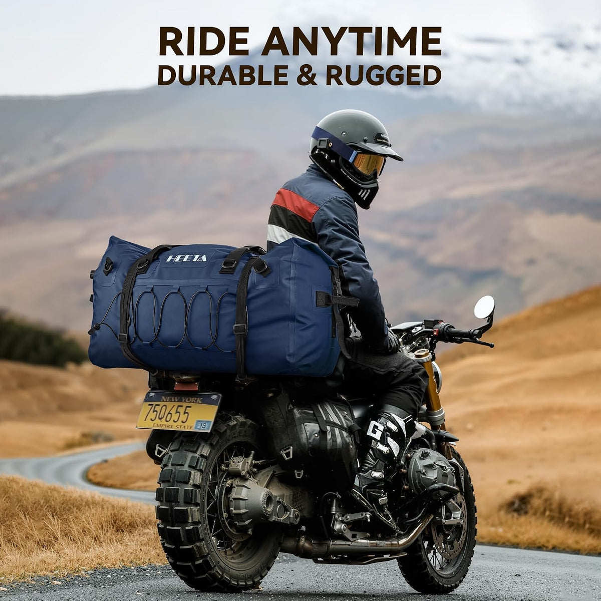 Waterproof Duffel Bag Travel Motorcycle Dry Bag Backpack 60L/80L/110L