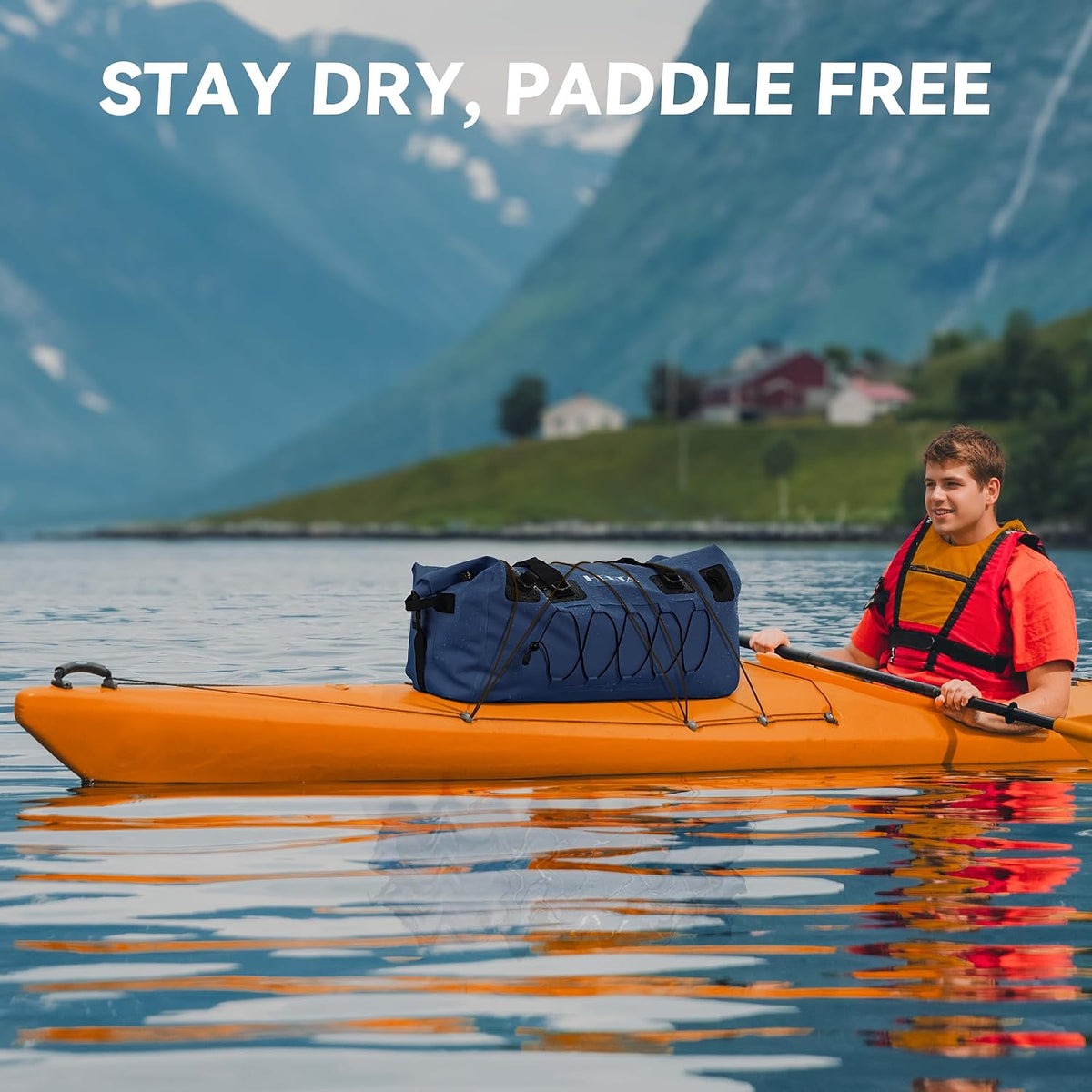 Waterproof Duffel Bag Travel Motorcycle Dry Bag Backpack 60L/80L/110L
