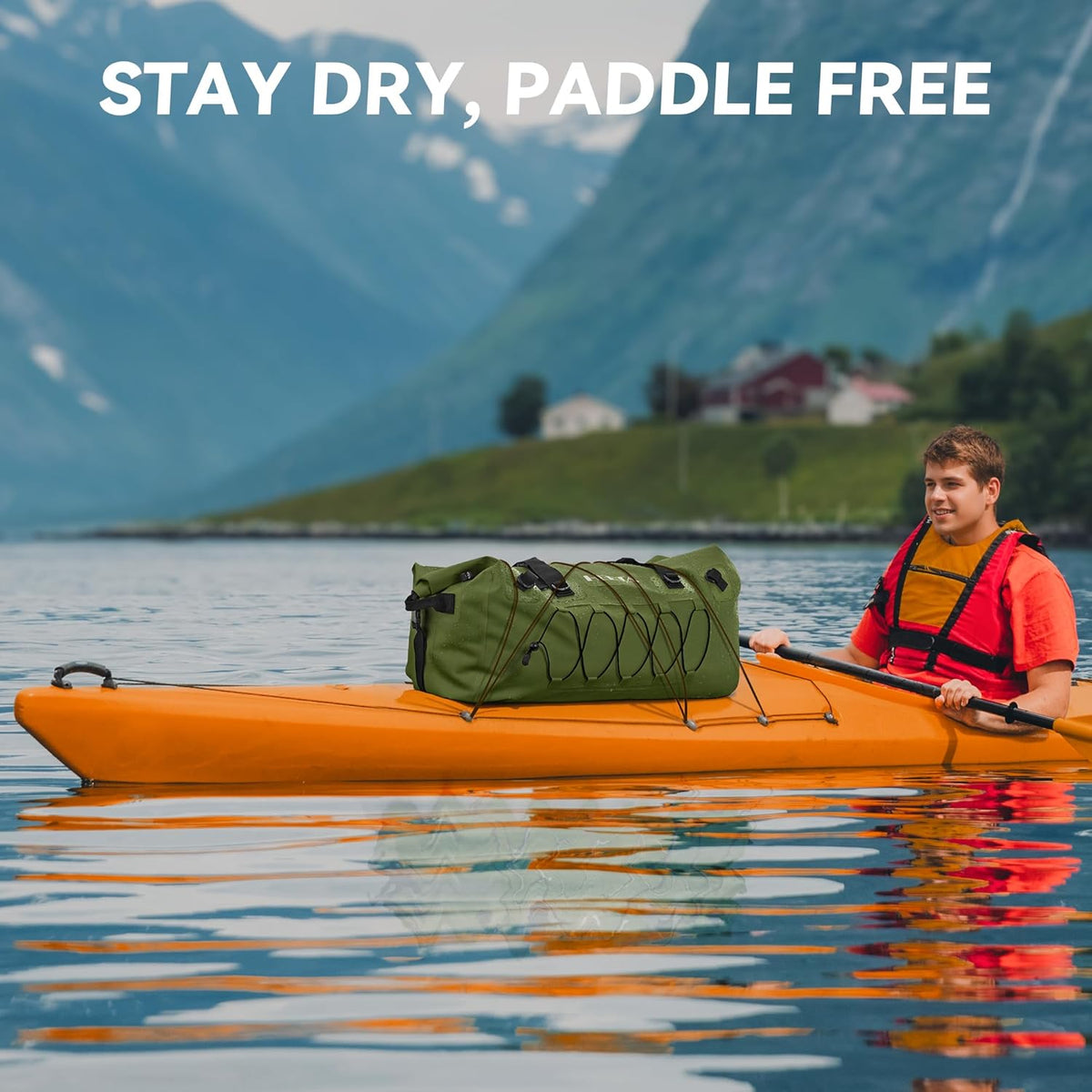 Waterproof Duffel Bag Travel Motorcycle Dry Bag Backpack 60L/80L/110L