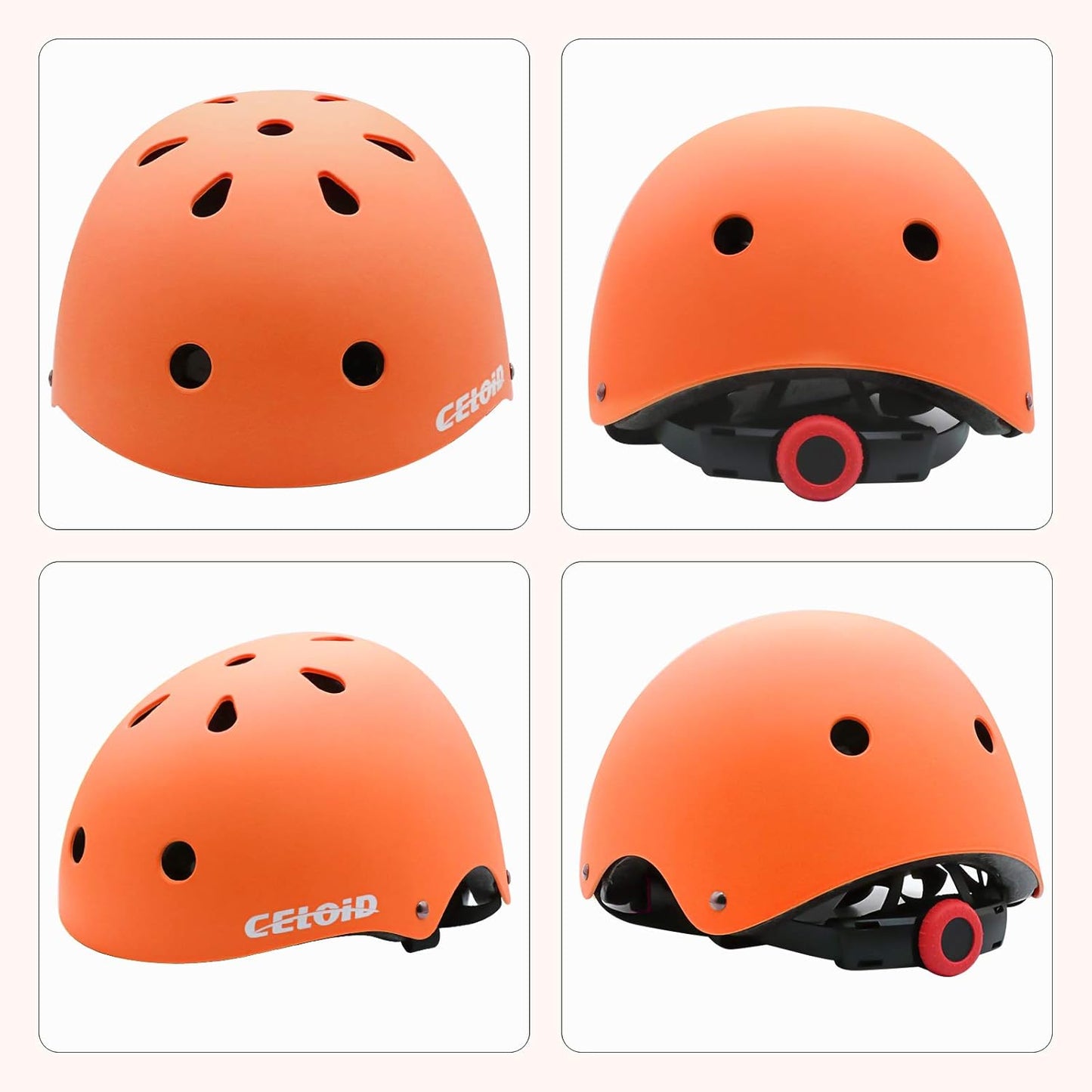 Kids Bike Helmet,Toddler Skateboard Helmets for Ages 2-3-5-8-14 Years Boys Girls，Adjustable Multi-Sport Bicycle Skateboarding Football Roller Skating Scooter Rollerblade Balance Bike Helmet