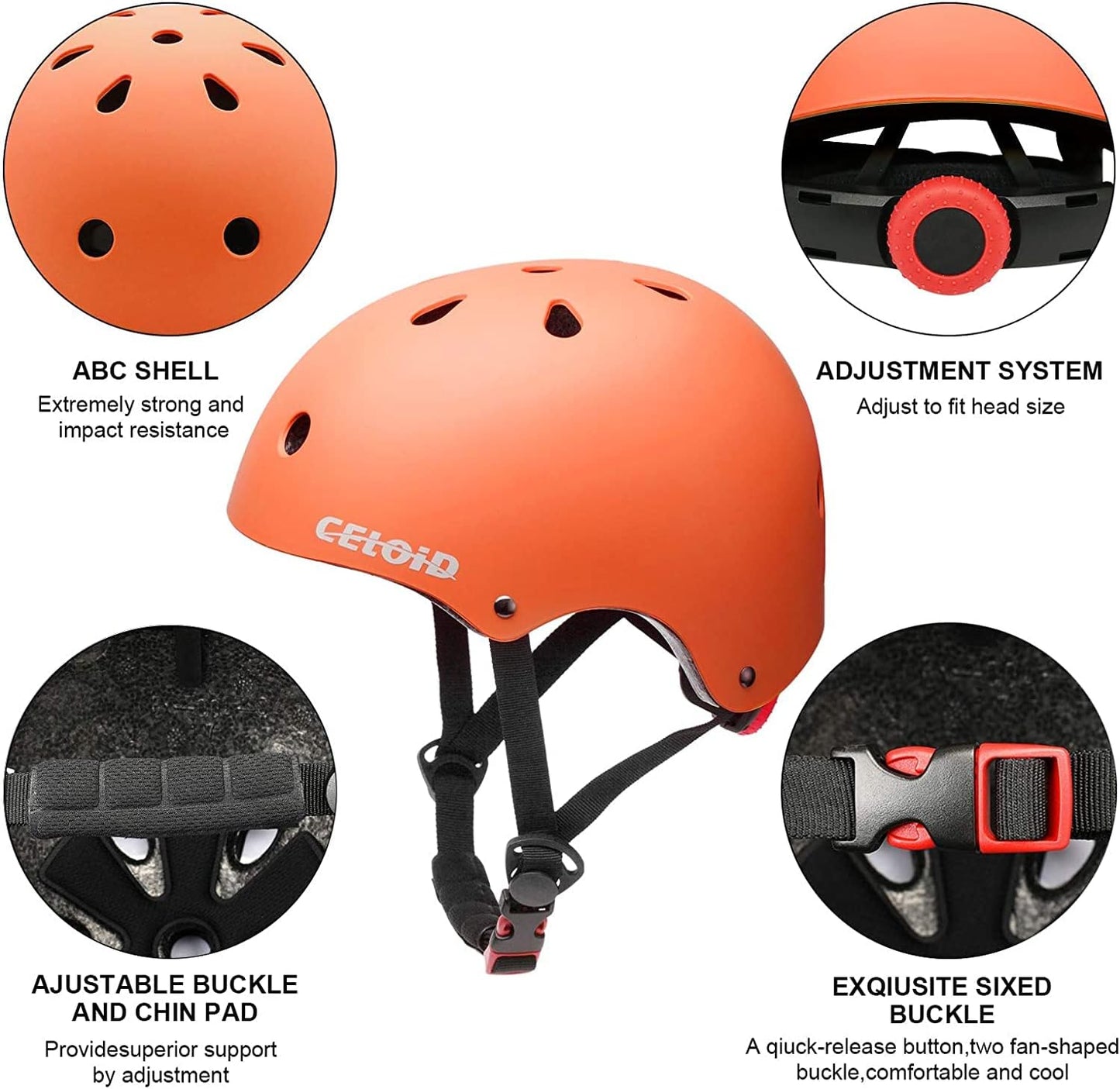 Kids Bike Helmet,Toddler Skateboard Helmets for Ages 2-3-5-8-14 Years Boys Girls，Adjustable Multi-Sport Bicycle Skateboarding Football Roller Skating Scooter Rollerblade Balance Bike Helmet