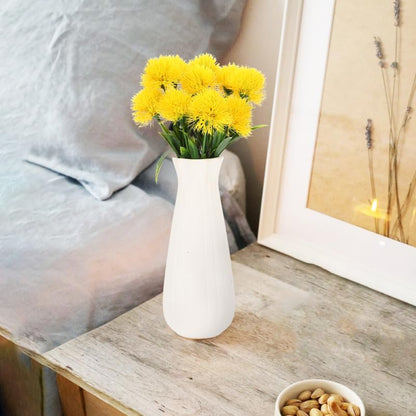Lifelike Artificial Dandelion Flowers Simulation Decor for Home Wedding Party and Office Faux Dandelion Branches Easy Maintenance