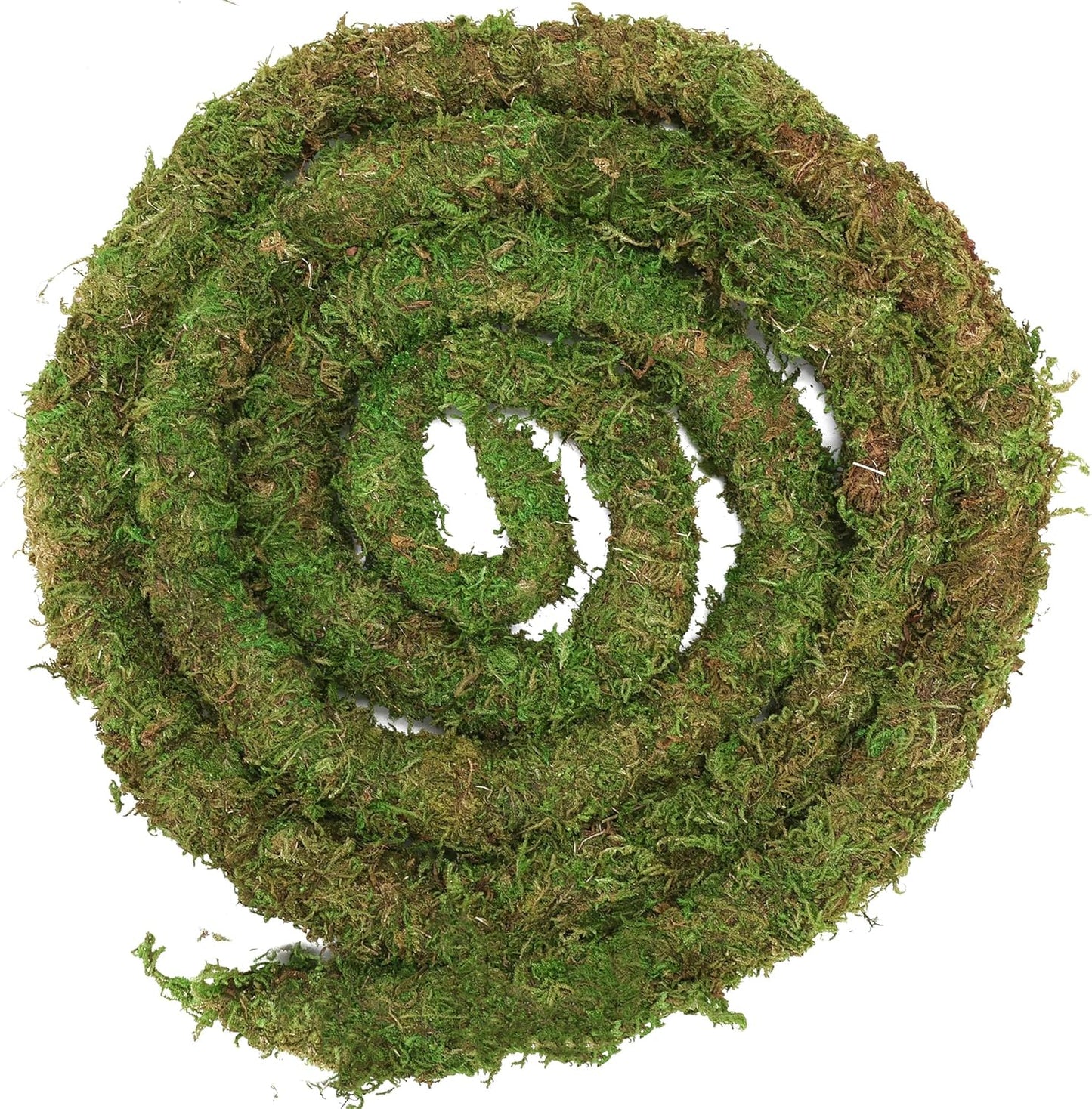 Moss Vine for Reptiles, Bendable Climbing Vines Reptile Tank Accessories, Natural Moss Rope for Leopard Gecko, Lizard, Snake, Chameleon, Frog Terrarium Decor (Jungle Green, 9.8 FT)
