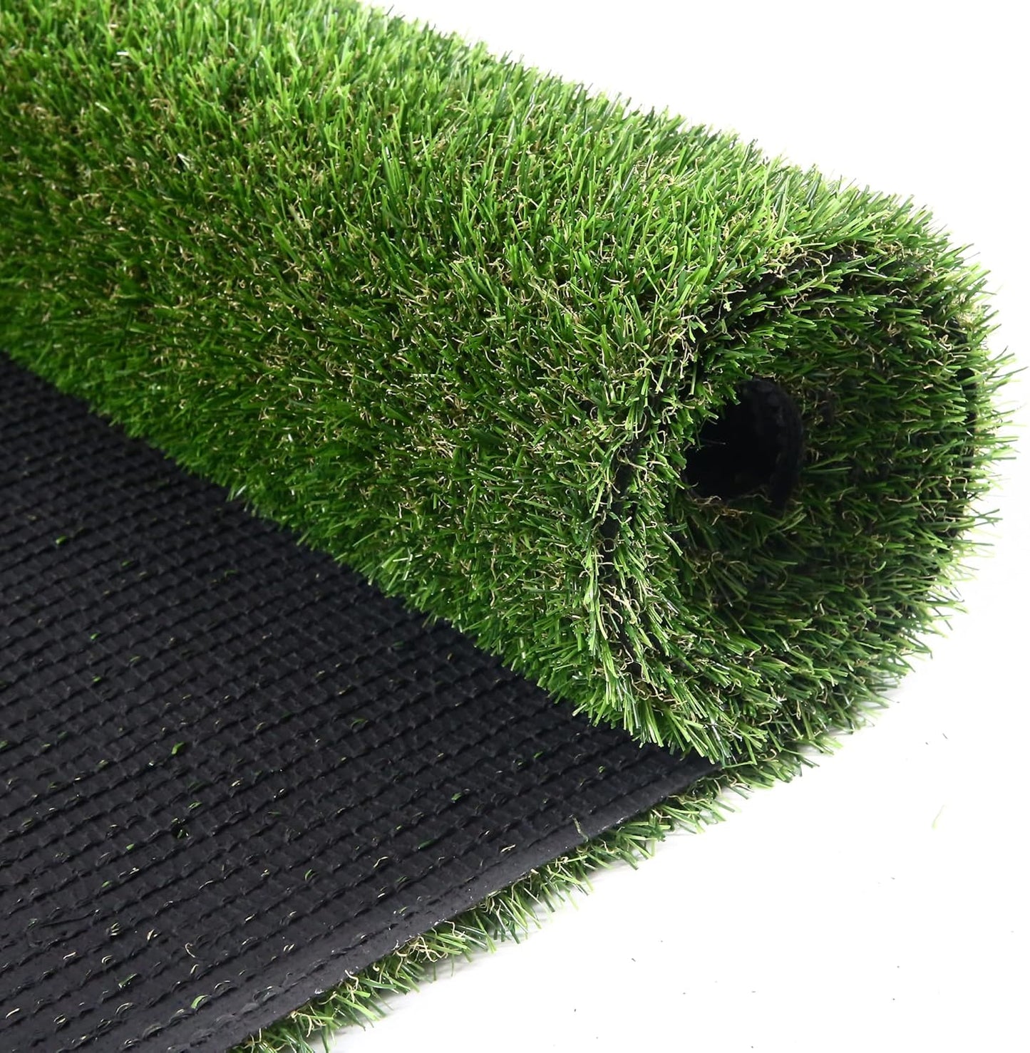 Artificial Grass Turf, 10ft x 12ft (120 ft²) 20mm Pile Height Indoor Outdoor Synthetic Realistic Faux Fake Astroturf Rug Carpet Mat for Balcony Decor Playground Patio Dogs