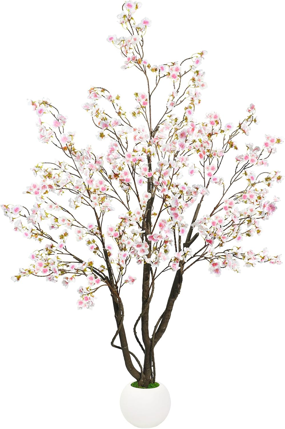 Artificial Cherry Blossom Tree 5FT, Pink Faux Floor Tree