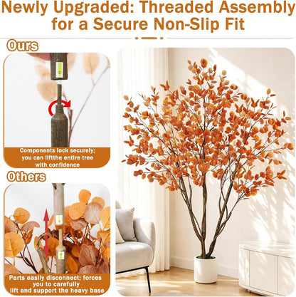 Artificial Cherry Blossom Tree 5FT, Pink Faux Floor Tree