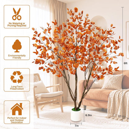 Artificial Cherry Blossom Tree 5FT, Pink Faux Floor Tree