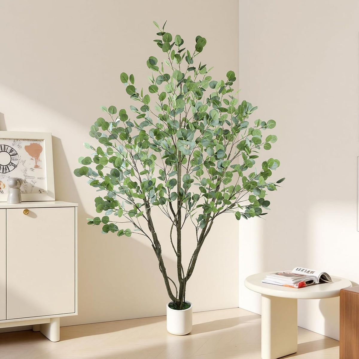 Artificial Cherry Blossom Tree 5FT, Pink Faux Floor Tree