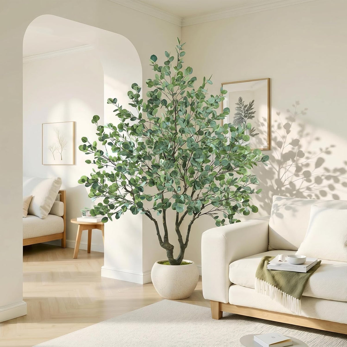 Artificial Cherry Blossom Tree 5FT, Pink Faux Floor Tree