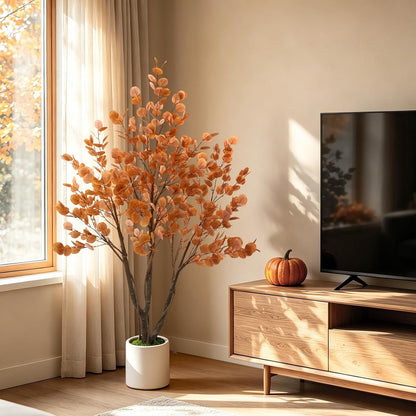 Artificial Cherry Blossom Tree 5FT, Pink Faux Floor Tree