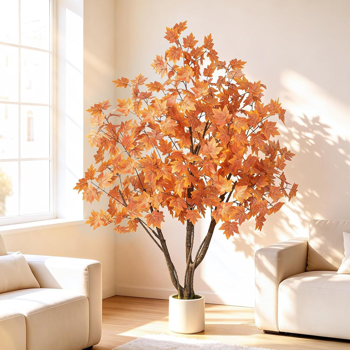 Artificial Cherry Blossom Tree 5FT, Pink Faux Floor Tree