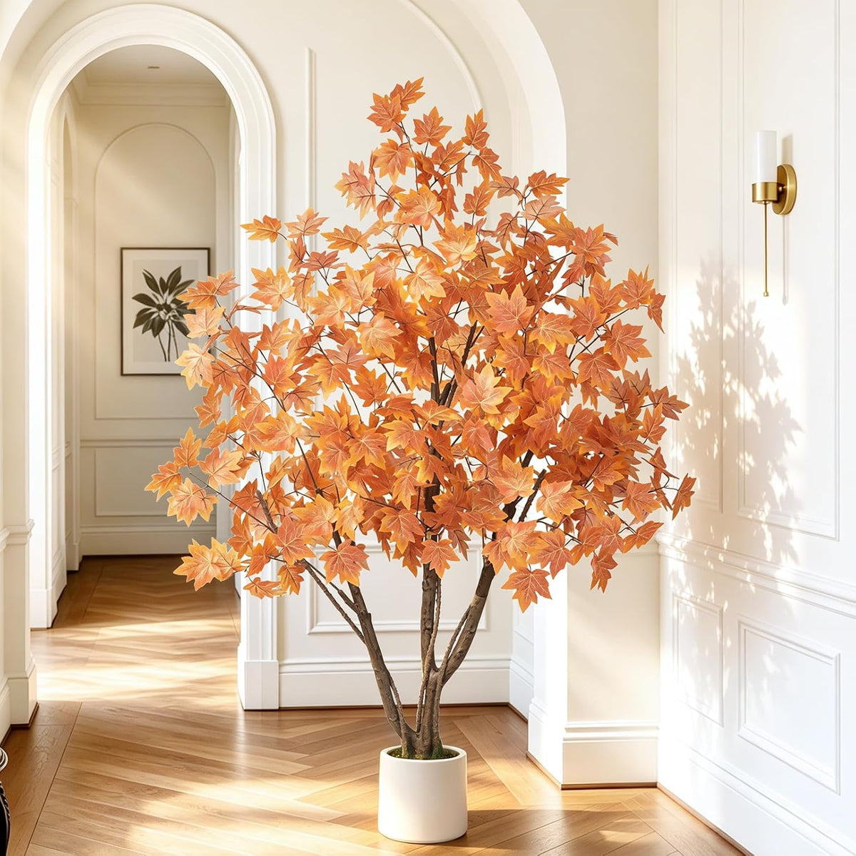 Artificial Cherry Blossom Tree 5FT, Pink Faux Floor Tree
