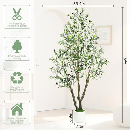 Artificial Cherry Blossom Tree 5FT, Pink Faux Floor Tree