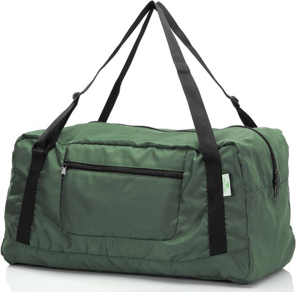 Foldable Travel Duffel Bag For Women & Men Luggage Great for Gym - Fluorescent yellow