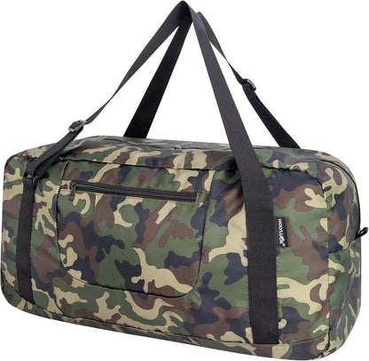Foldable Travel Duffel Bag For Women & Men Luggage Great for Gym - Fluorescent yellow