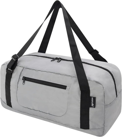 Foldable Travel Duffel Bag For Women & Men Luggage Great for Gym - Fluorescent yellow