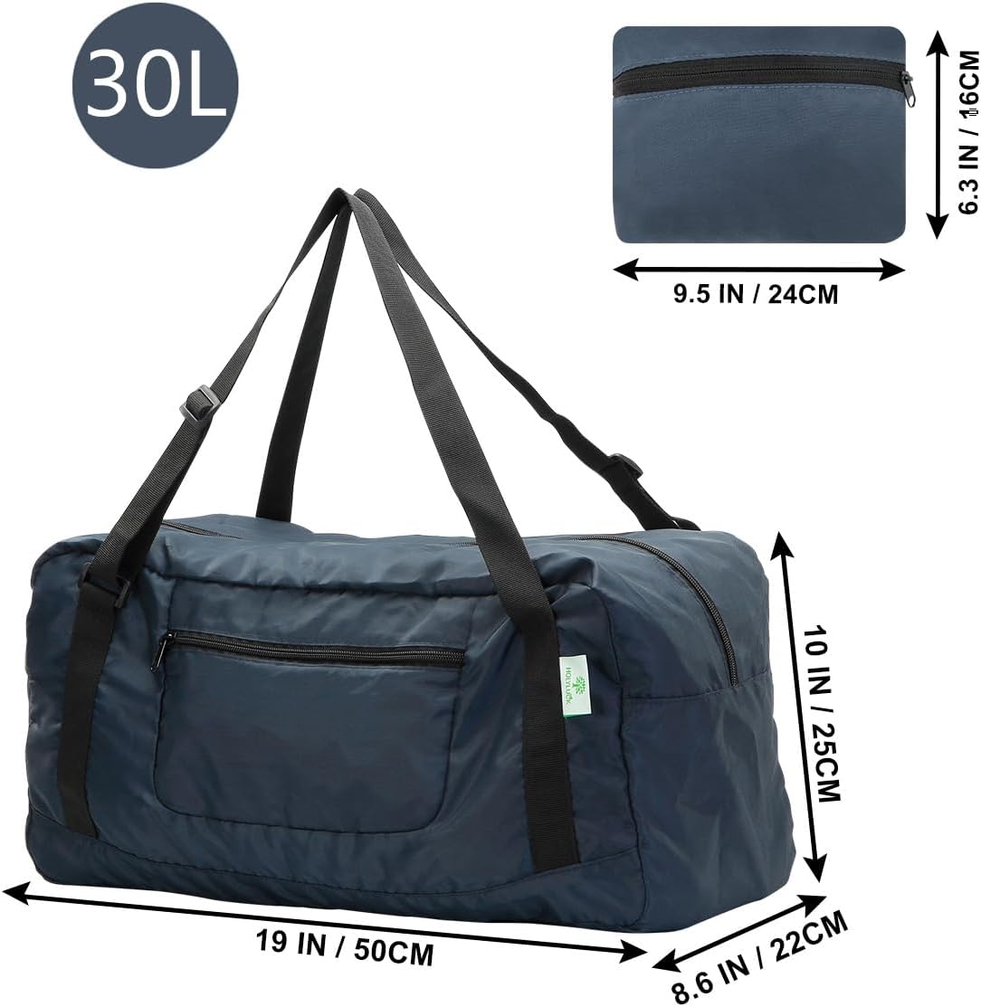 Foldable Travel Duffel Bag For Women & Men Luggage Great for Gym - Fluorescent yellow