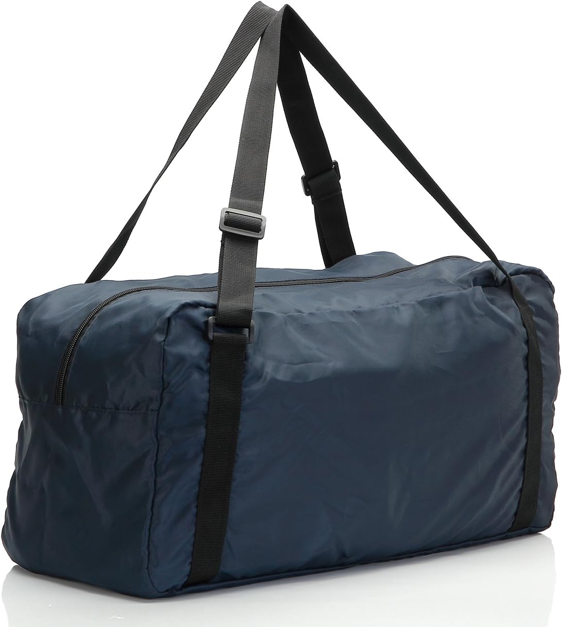 Foldable Travel Duffel Bag For Women & Men Luggage Great for Gym - Fluorescent yellow