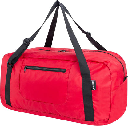 Foldable Travel Duffel Bag For Women & Men Luggage Great for Gym - Fluorescent yellow