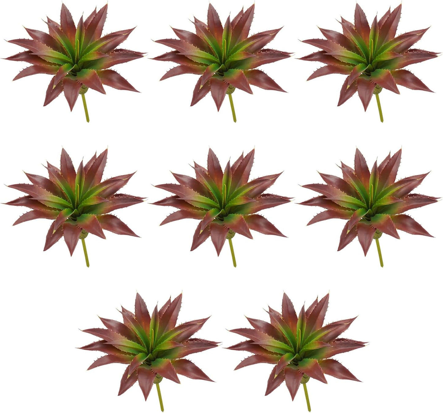 Succulents Plants Artificial, Large Fake Succulents Unpotted Flowers Pineapple Grass Greenery Plants for Home Outdoor Wedding Floral Arrangement Green