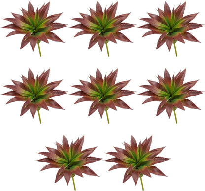 Succulents Plants Artificial, Large Fake Succulents Unpotted Flowers Pineapple Grass Greenery Plants for Home Outdoor Wedding Floral Arrangement Green