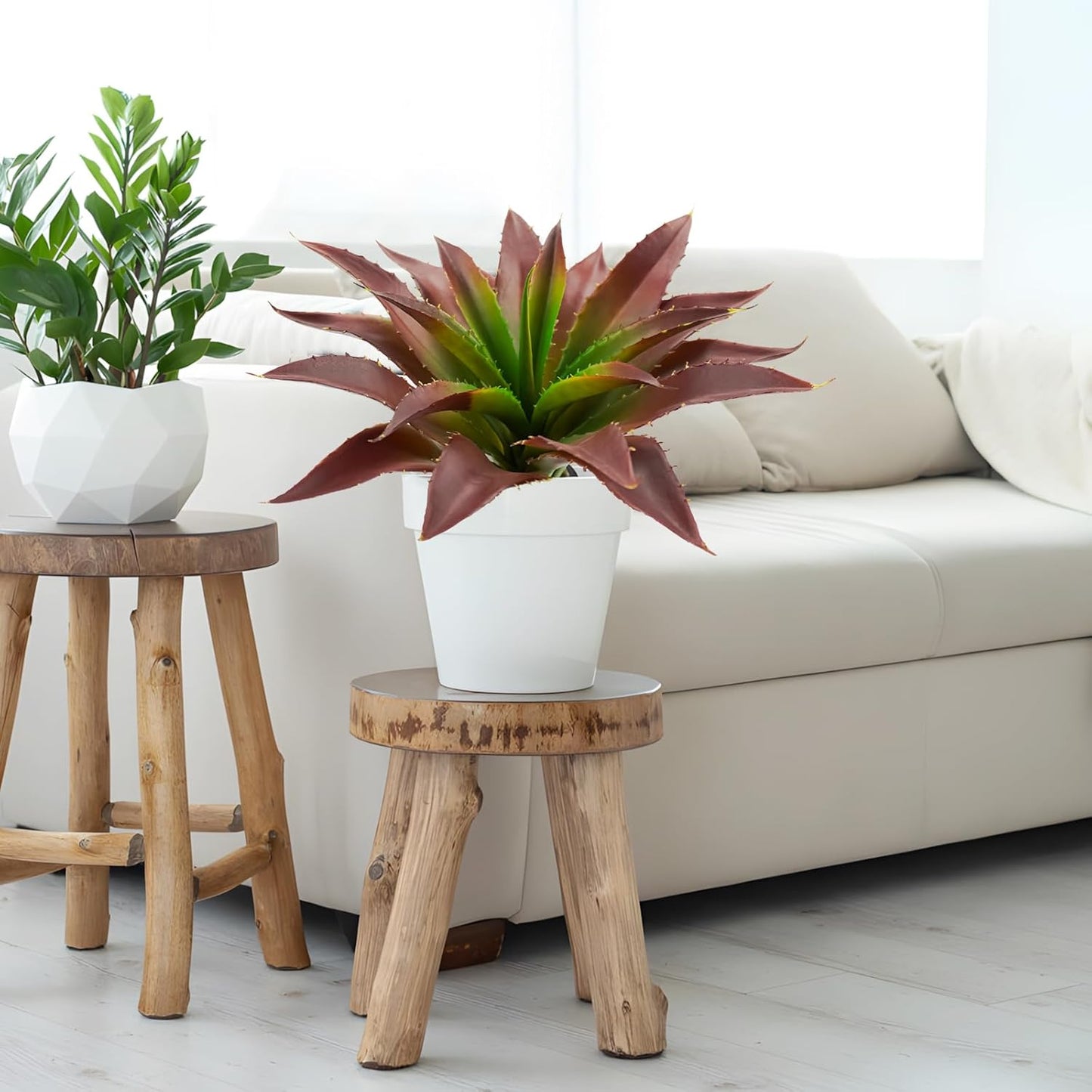 Succulents Plants Artificial, Large Fake Succulents Unpotted Flowers Pineapple Grass Greenery Plants for Home Outdoor Wedding Floral Arrangement Green
