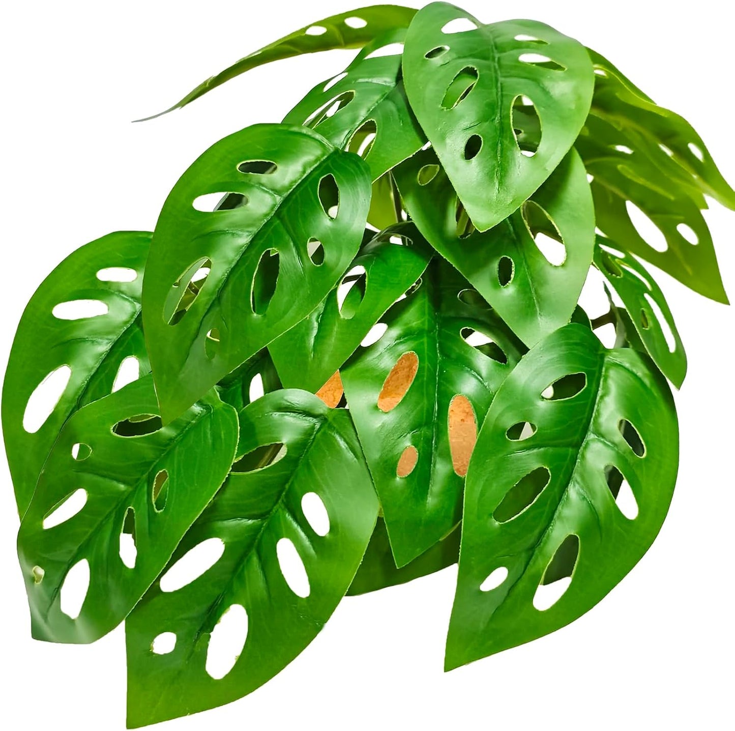 Reptile Artificial Plants Terrarium Decor, Fake Desert Plants Bearded Dragon Tank Decorations Accessories fit Crested Gecko Leopard Lizard Chameleon Ball Python Snake Frog - Tillandsia