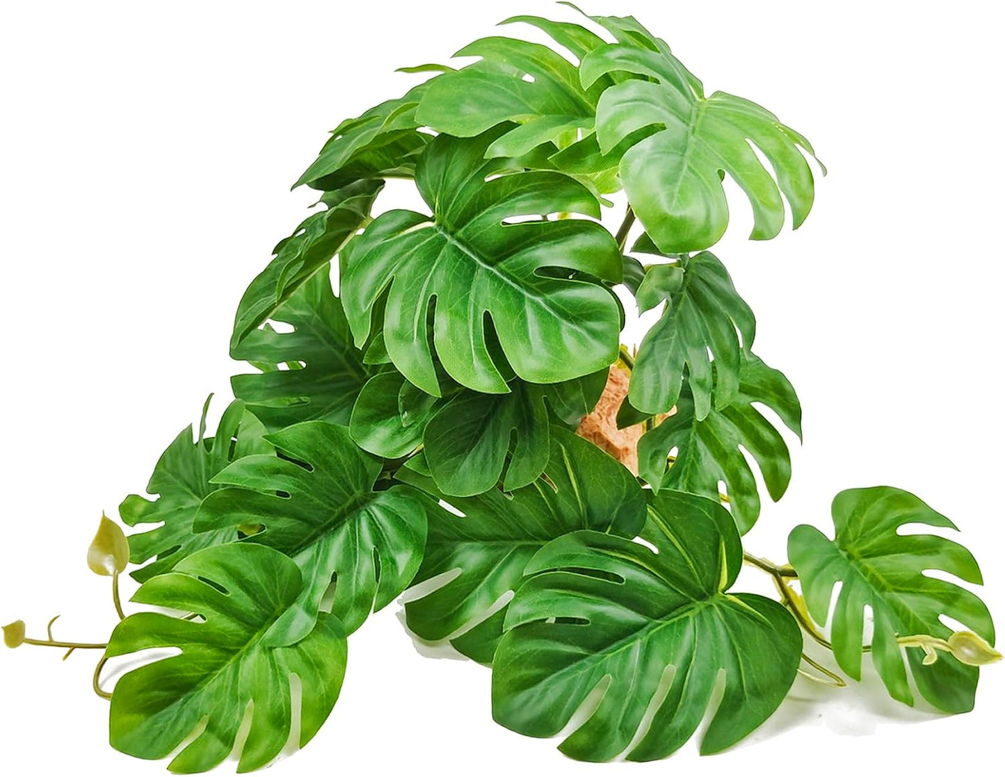 Reptile Artificial Plants Terrarium Decor, Fake Desert Plants Bearded Dragon Tank Decorations Accessories fit Crested Gecko Leopard Lizard Chameleon Ball Python Snake Frog - Tillandsia