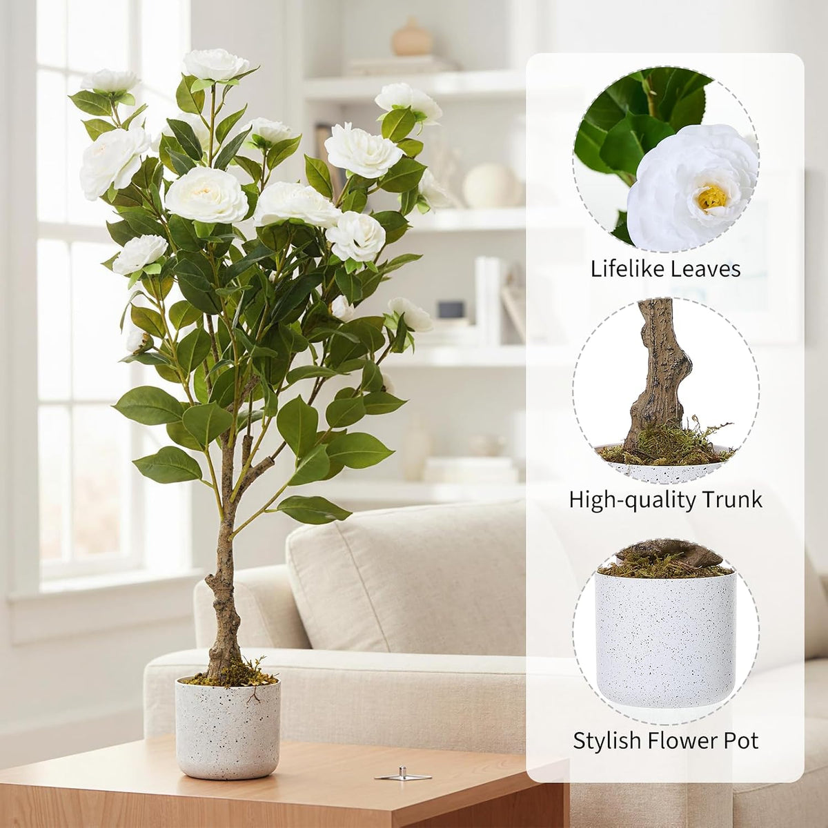 3FT Artificial Cedar Topiary Trees Set of 2, with Planter - Colors A