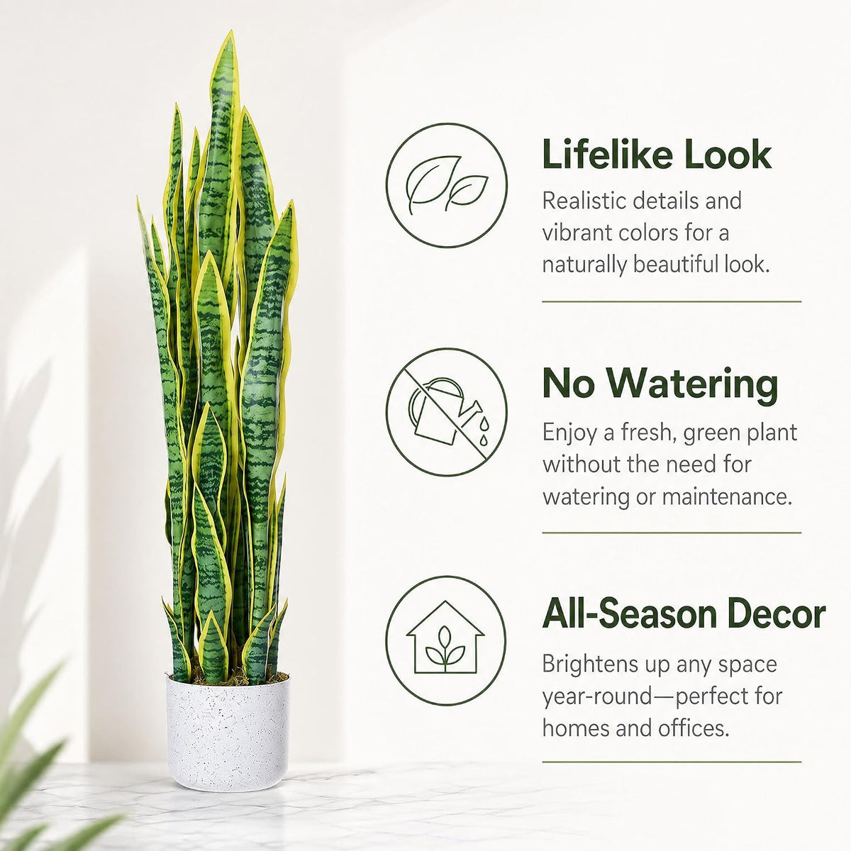 3FT Artificial Cedar Topiary Trees Set of 2, with Planter - Colors A