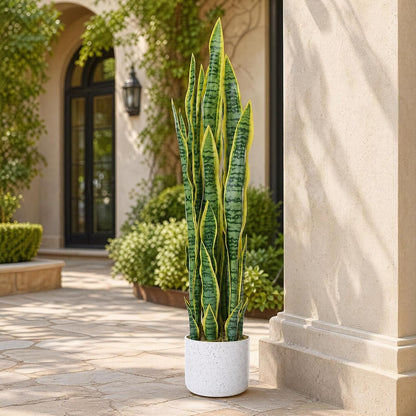 3FT Artificial Cedar Topiary Trees Set of 2, with Planter - Colors A