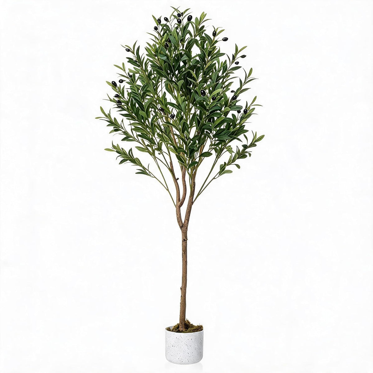 3FT Artificial Cedar Topiary Trees Set of 2, with Planter - Colors A
