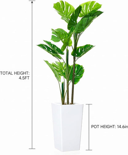 3FT Artificial Cedar Topiary Trees Set of 2, with Planter - Colors A