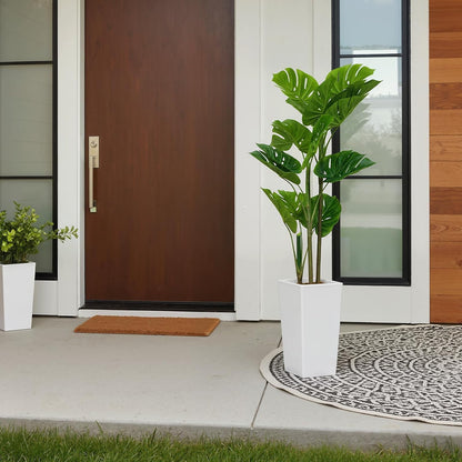3FT Artificial Cedar Topiary Trees Set of 2, with Planter - Colors A