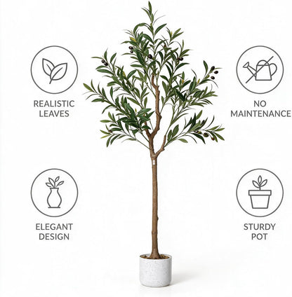 3FT Artificial Cedar Topiary Trees Set of 2, with Planter - Colors A