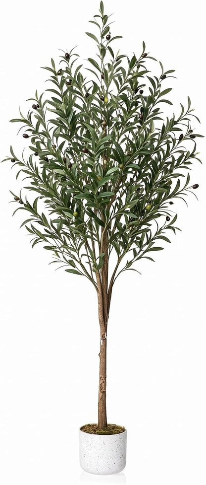 3FT Artificial Cedar Topiary Trees Set of 2, with Planter - Colors A