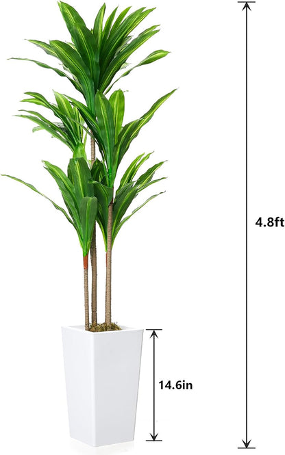 3FT Artificial Cedar Topiary Trees Set of 2, with Planter - Colors A
