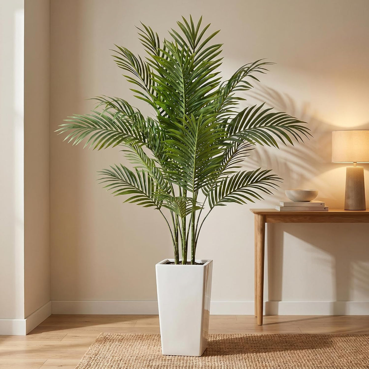 3FT Artificial Cedar Topiary Trees Set of 2, with Planter - Colors A