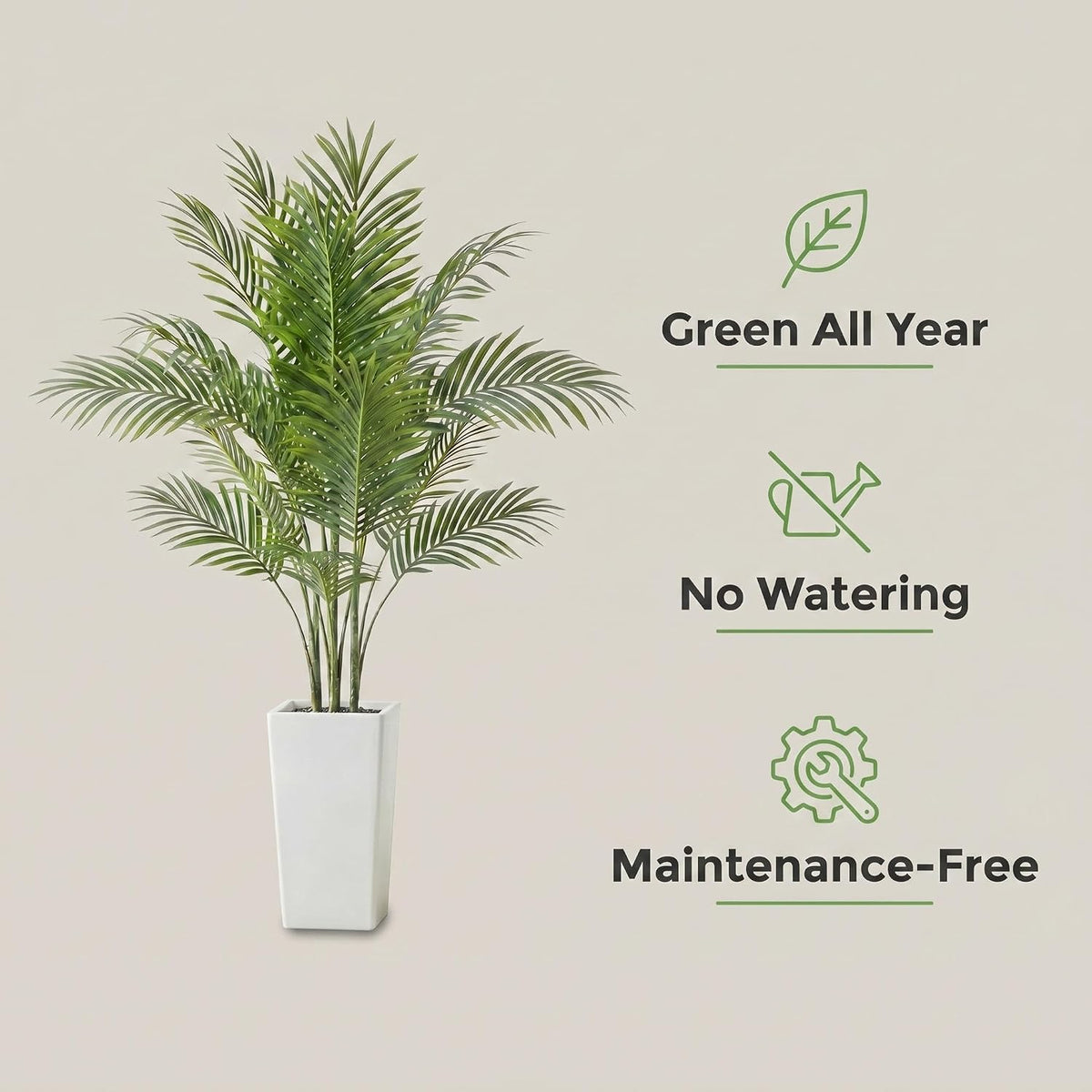 3FT Artificial Cedar Topiary Trees Set of 2, with Planter - Colors A