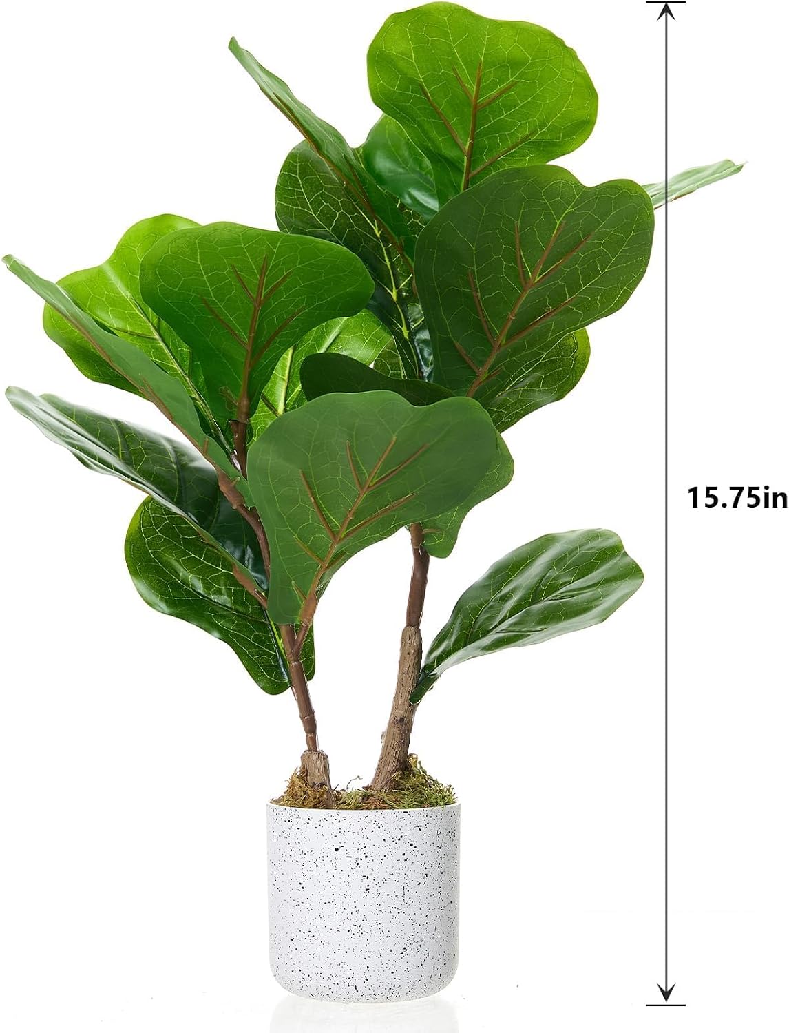 3FT Artificial Cedar Topiary Trees Set of 2, with Planter - Colors A