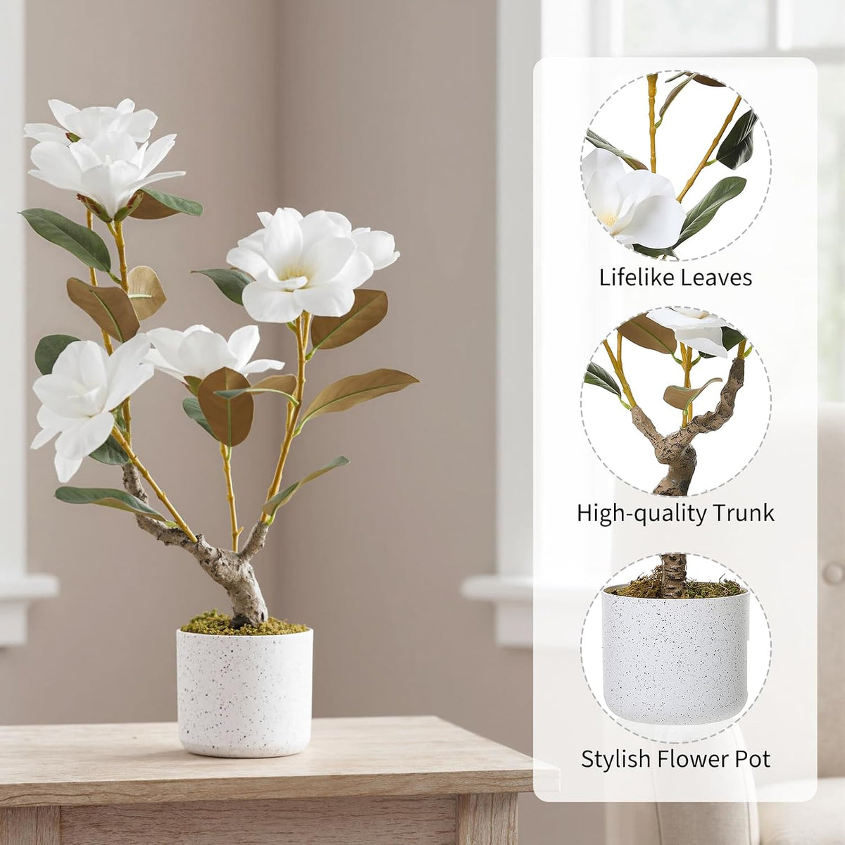 3FT Artificial Cedar Topiary Trees Set of 2, with Planter - Colors A