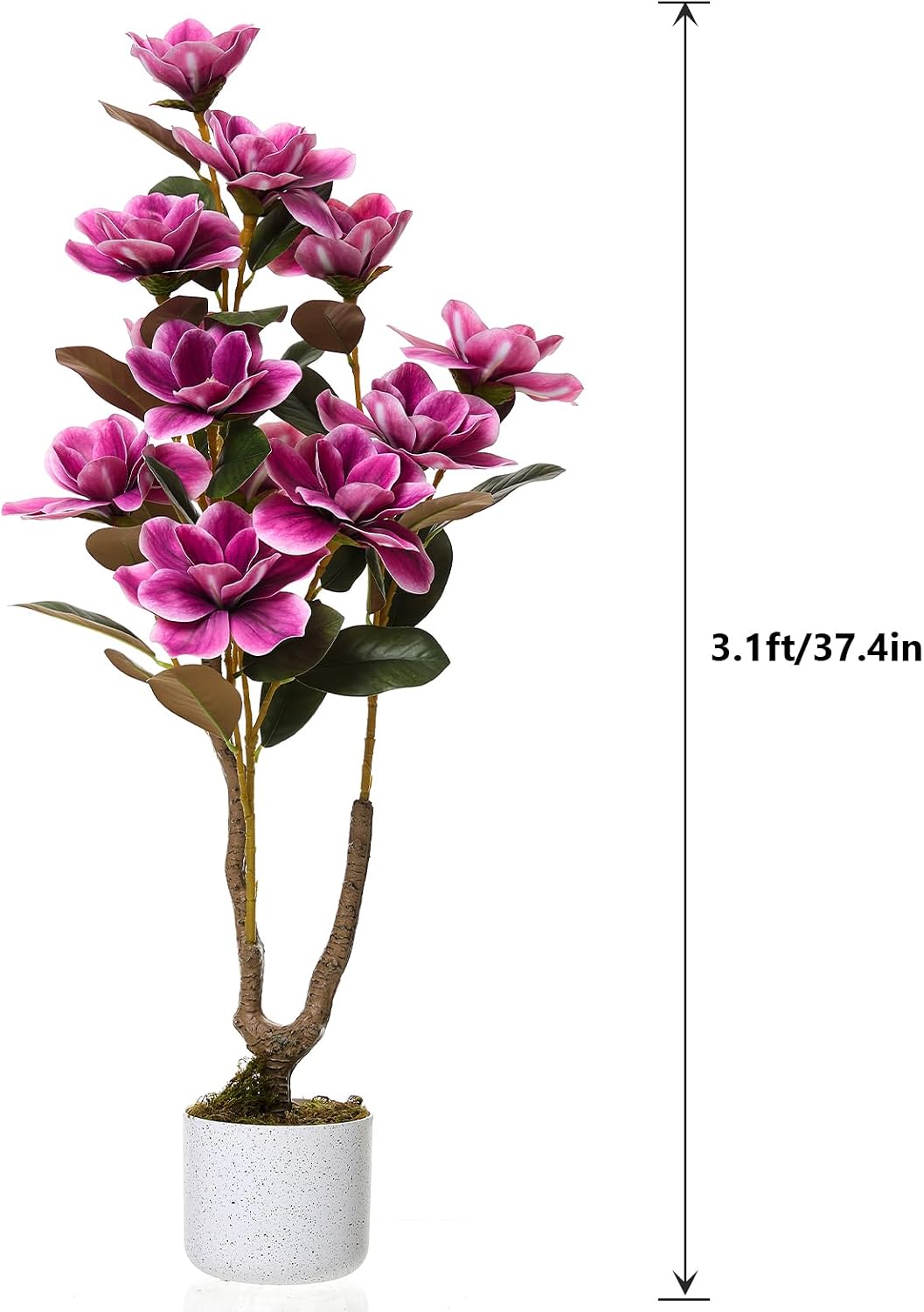 3FT Artificial Cedar Topiary Trees Set of 2, with Planter - Colors A