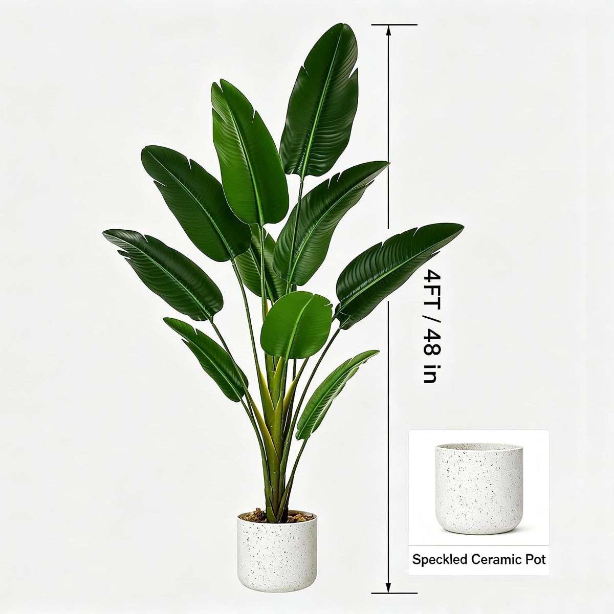 3FT Artificial Cedar Topiary Trees Set of 2, with Planter - Colors A