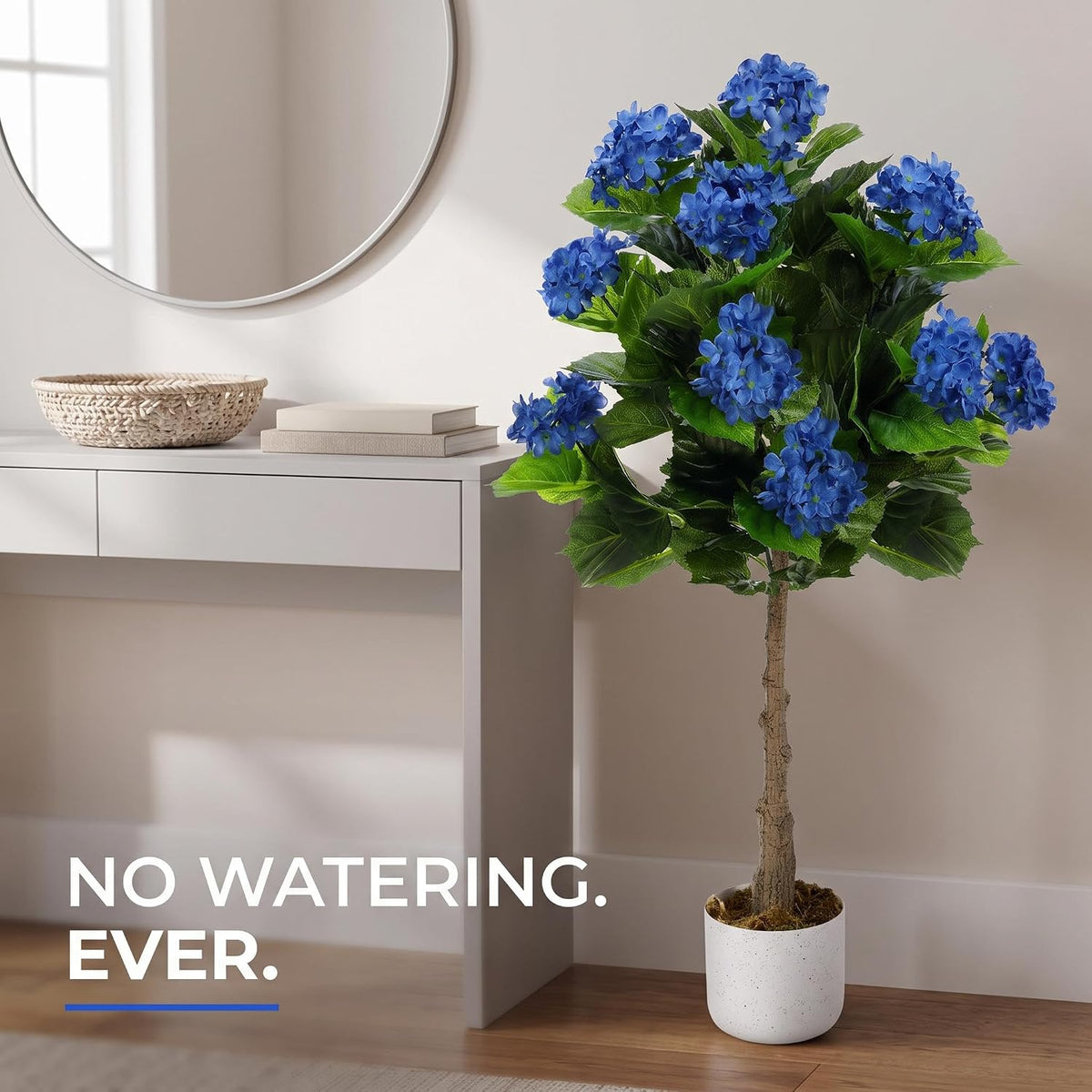 3FT Artificial Cedar Topiary Trees Set of 2, with Planter - Colors A