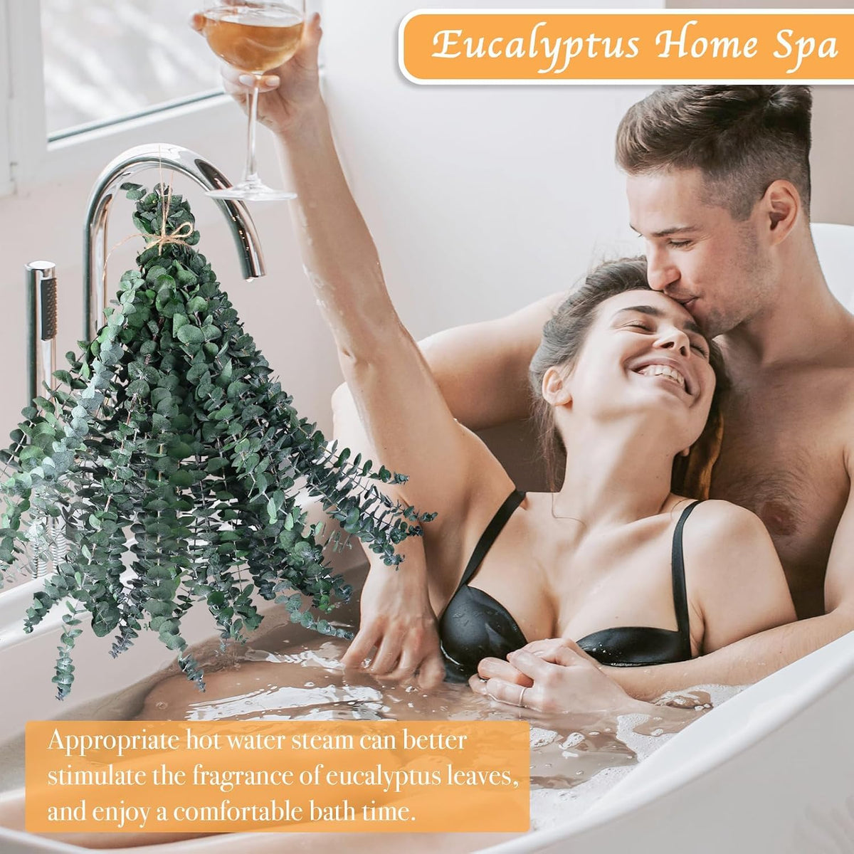 Dried Eucalyptus for Shower Hanging Real Preserved Eucalyptus Stems