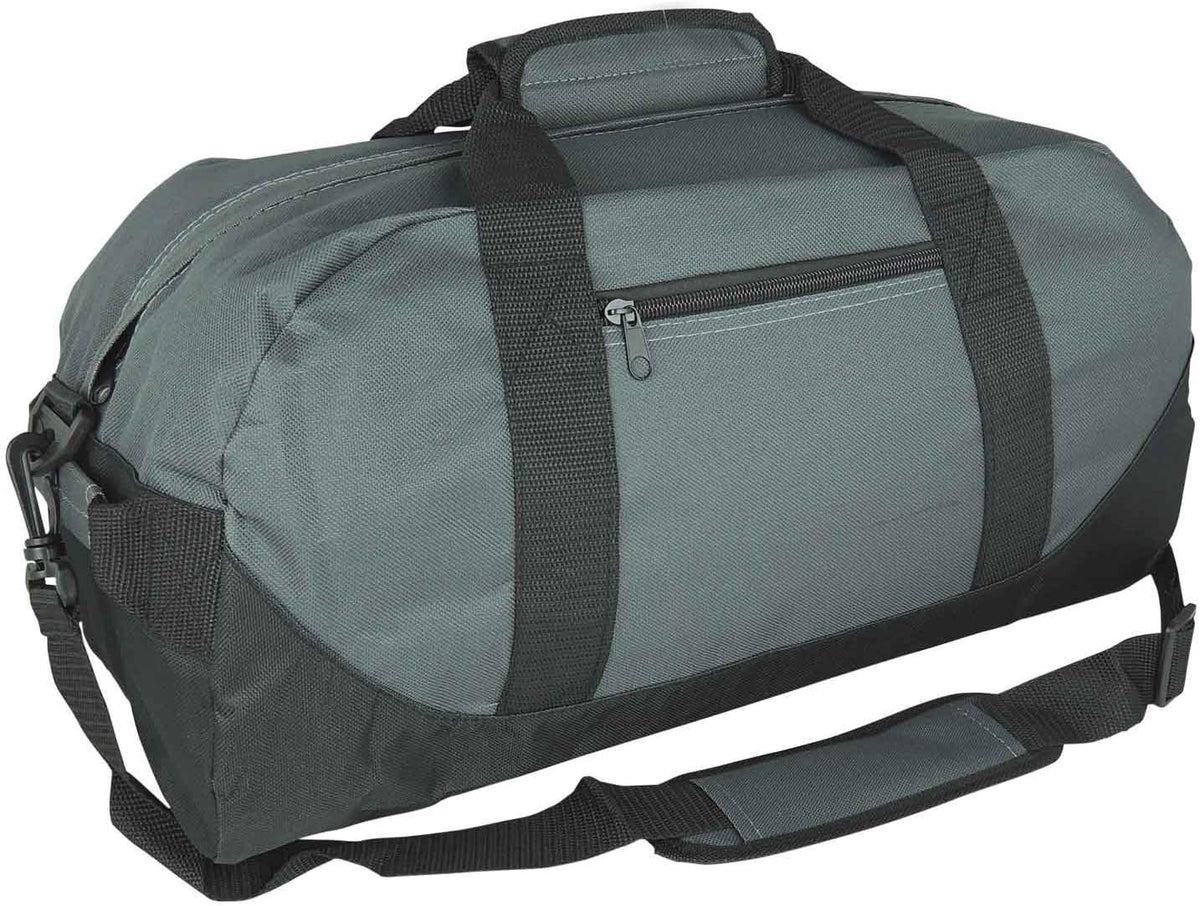 Duffle Bag, Gym, Travel Bag Two Tone (Yellow - small (14" x 8.5" x 8.5"))